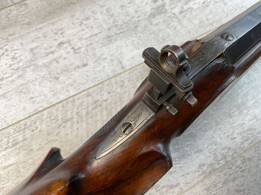 GERMAN 4MM M BARTH ANSBACH FRONT LOAD PARLOR RIFLE, JAMES EARL JONES "FAVORITES" COLLECTION #5-11050