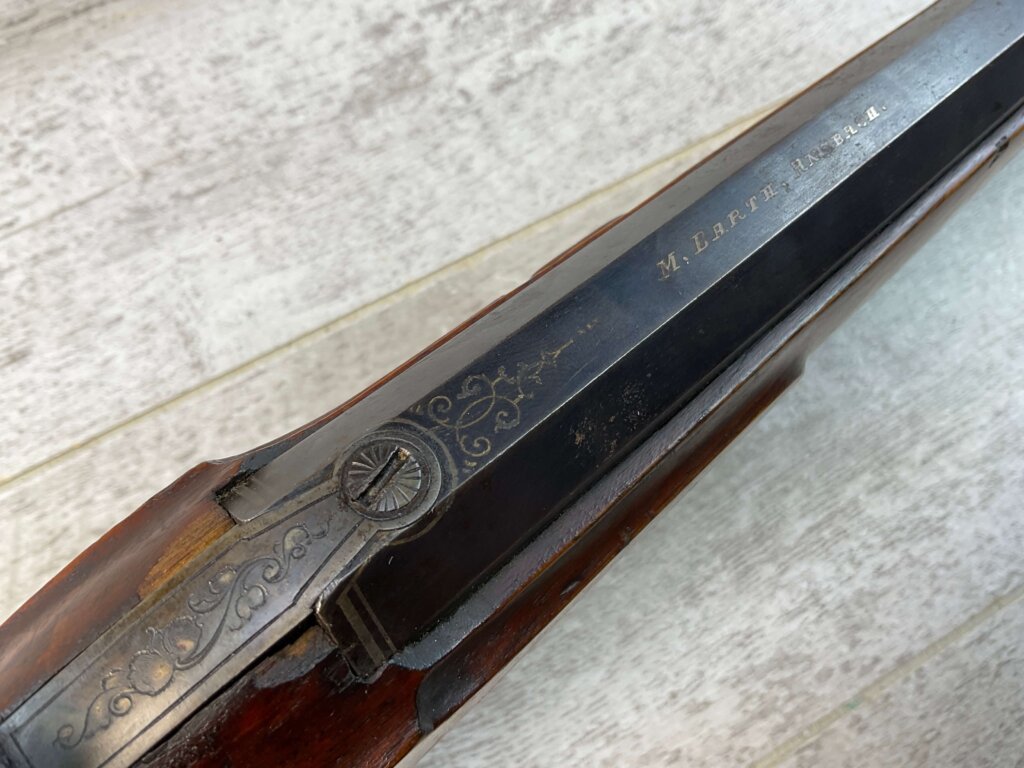 GERMAN 4MM M BARTH ANSBACH FRONT LOAD PARLOR RIFLE, JAMES EARL JONES "FAVORITES" COLLECTION #5-11050