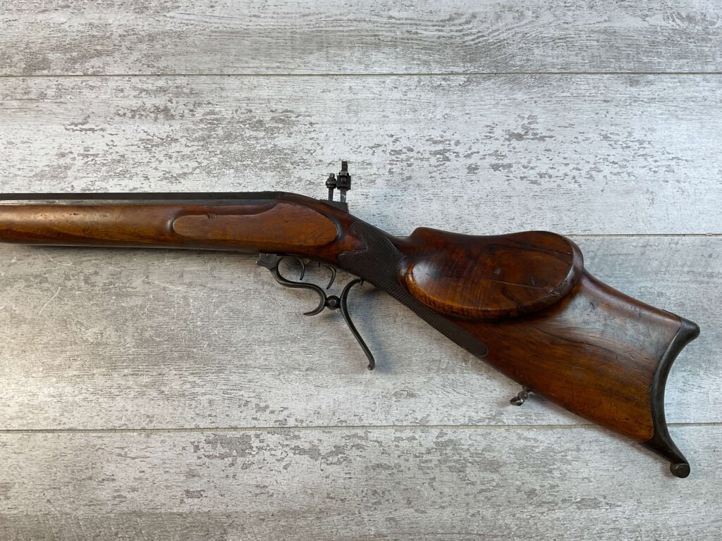 GERMAN 4MM M BARTH ANSBACH FRONT LOAD PARLOR RIFLE, JAMES EARL JONES "FAVORITES" COLLECTION #5-11050