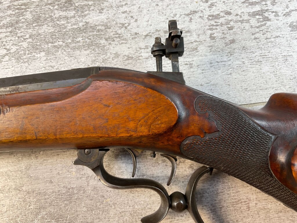 GERMAN 4MM M BARTH ANSBACH FRONT LOAD PARLOR RIFLE, JAMES EARL JONES "FAVORITES" COLLECTION #5-11050