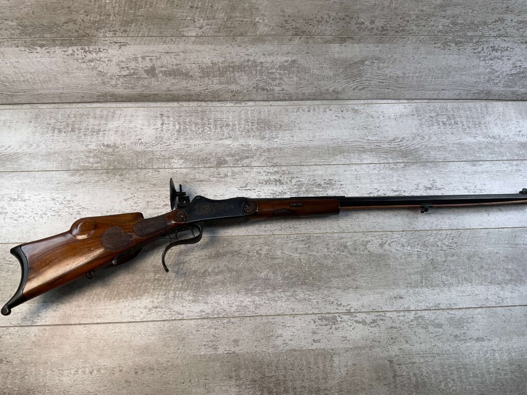 GERMAN 4MM MARTINI TYPE BEERHALL PARLOR RIFLE, JAMES EARL JONES "FAVORITES" COLLECTION #5-11051