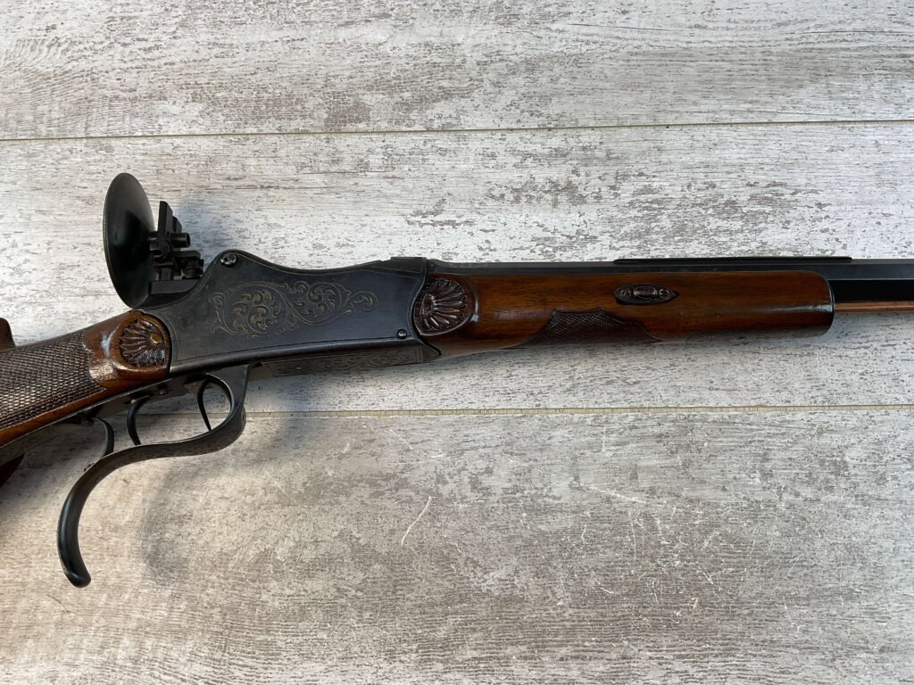 GERMAN 4MM MARTINI TYPE BEERHALL PARLOR RIFLE, JAMES EARL JONES "FAVORITES" COLLECTION #5-11051