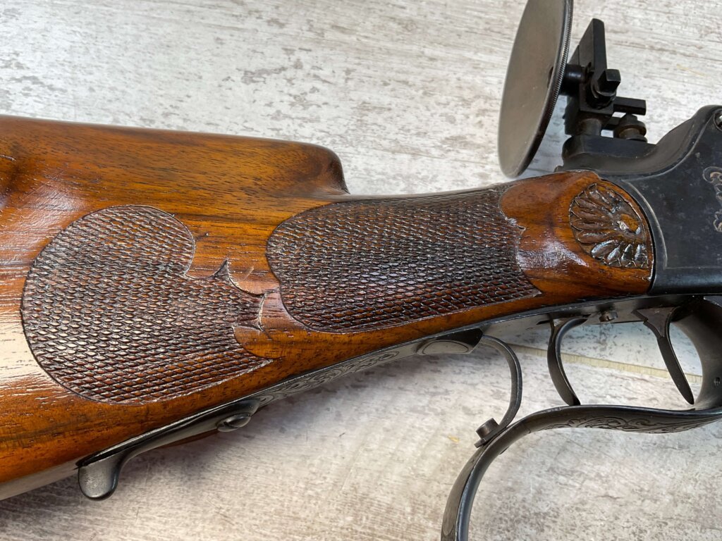 GERMAN 4MM MARTINI TYPE BEERHALL PARLOR RIFLE, JAMES EARL JONES "FAVORITES" COLLECTION #5-11051