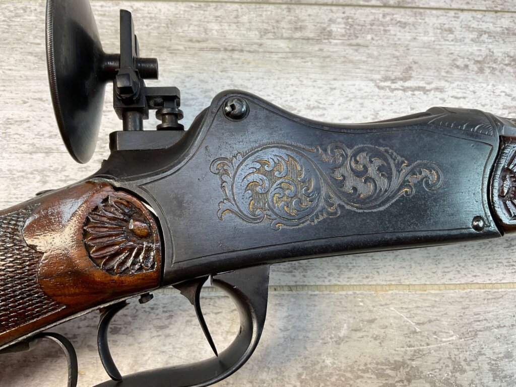 GERMAN 4MM MARTINI TYPE BEERHALL PARLOR RIFLE, JAMES EARL JONES "FAVORITES" COLLECTION #5-11051