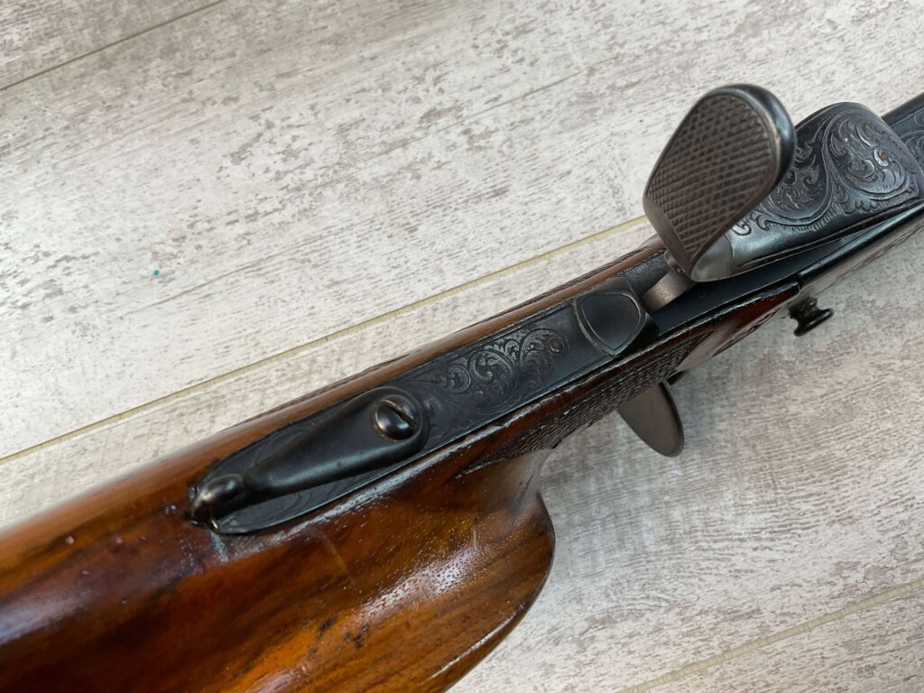 GERMAN 4MM MARTINI TYPE BEERHALL PARLOR RIFLE, JAMES EARL JONES "FAVORITES" COLLECTION #5-11051