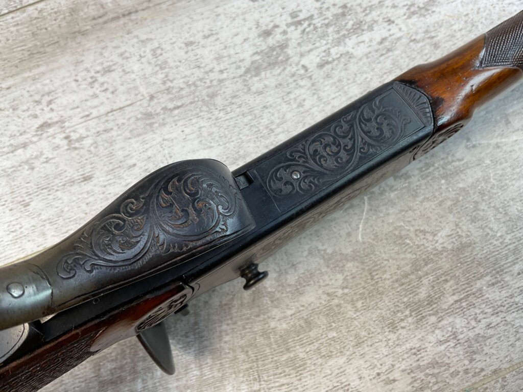 GERMAN 4MM MARTINI TYPE BEERHALL PARLOR RIFLE, JAMES EARL JONES "FAVORITES" COLLECTION #5-11051