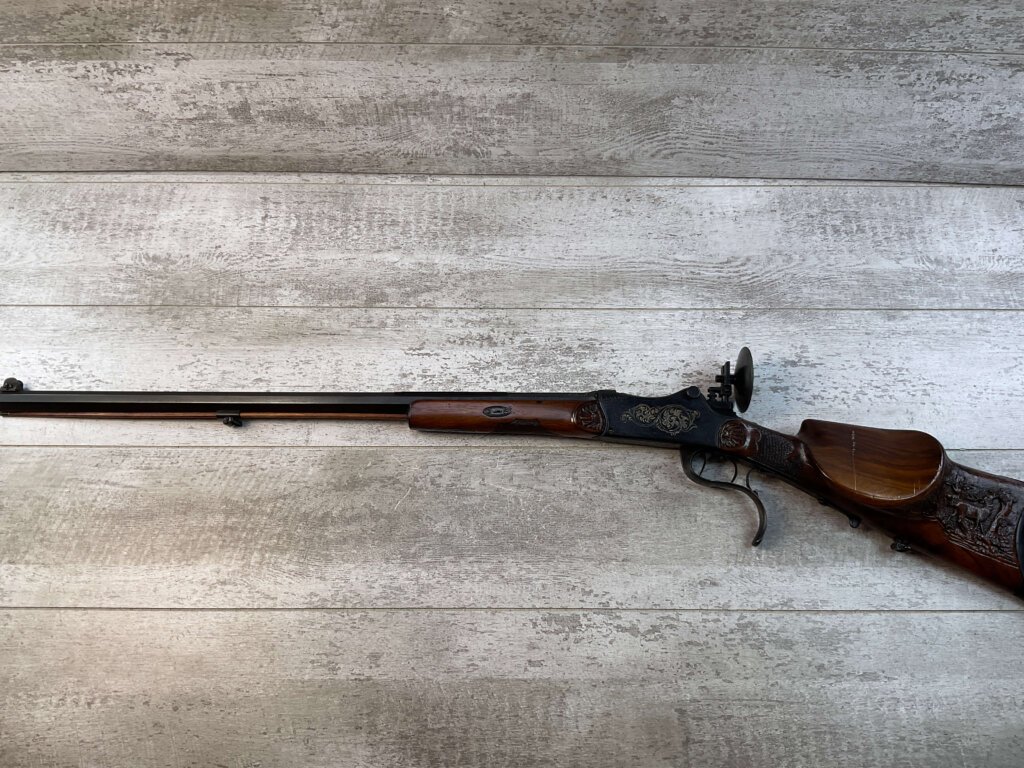 GERMAN 4MM MARTINI TYPE BEERHALL PARLOR RIFLE, JAMES EARL JONES "FAVORITES" COLLECTION #5-11051