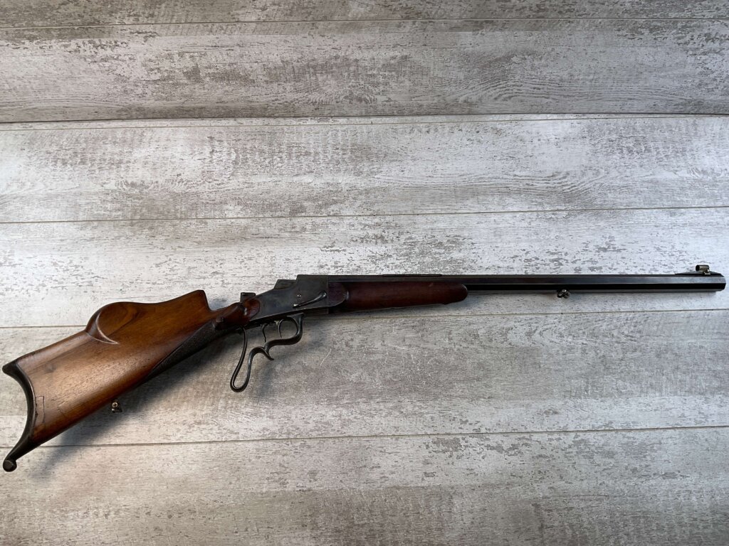 GERMAN 4MM MARTINI TYPE SINGLE SHOT FALLING BLOCK BEERHALL PARLOR RIFLE, JAMES EARL JONES "FAVORITES" COLLECTION #5-11054