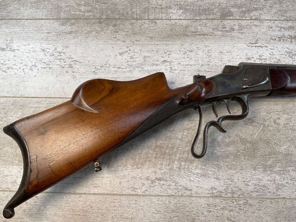 GERMAN 4MM MARTINI TYPE SINGLE SHOT FALLING BLOCK BEERHALL PARLOR RIFLE, JAMES EARL JONES "FAVORITES" COLLECTION #5-11054