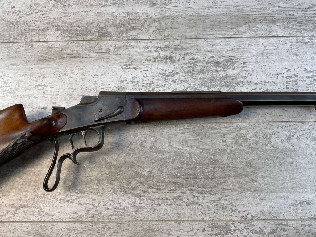 GERMAN 4MM MARTINI TYPE SINGLE SHOT FALLING BLOCK BEERHALL PARLOR RIFLE, JAMES EARL JONES "FAVORITES" COLLECTION #5-11054