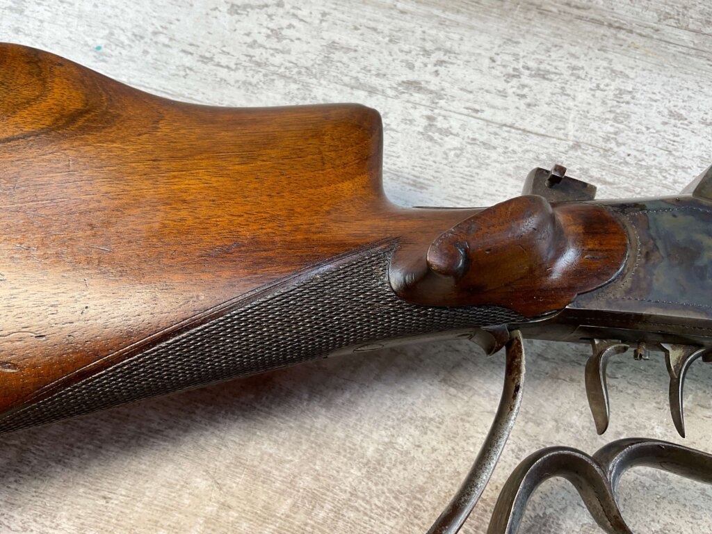 GERMAN 4MM MARTINI TYPE SINGLE SHOT FALLING BLOCK BEERHALL PARLOR RIFLE, JAMES EARL JONES "FAVORITES" COLLECTION #5-11054