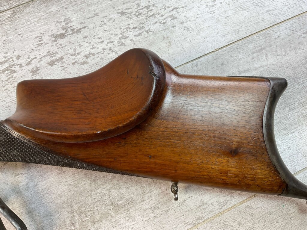 GERMAN 4MM MARTINI TYPE SINGLE SHOT FALLING BLOCK BEERHALL PARLOR RIFLE, JAMES EARL JONES "FAVORITES" COLLECTION #5-11054