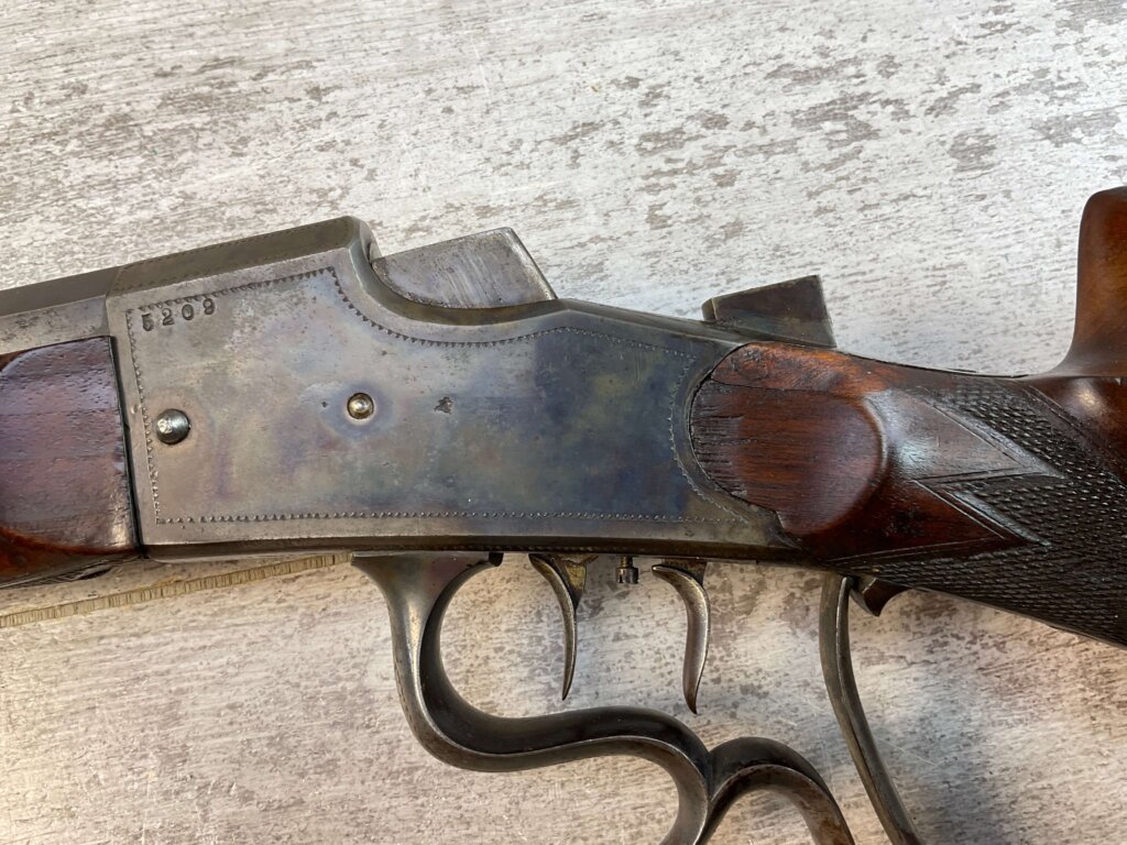 GERMAN 4MM MARTINI TYPE SINGLE SHOT FALLING BLOCK BEERHALL PARLOR RIFLE, JAMES EARL JONES "FAVORITES" COLLECTION #5-11054