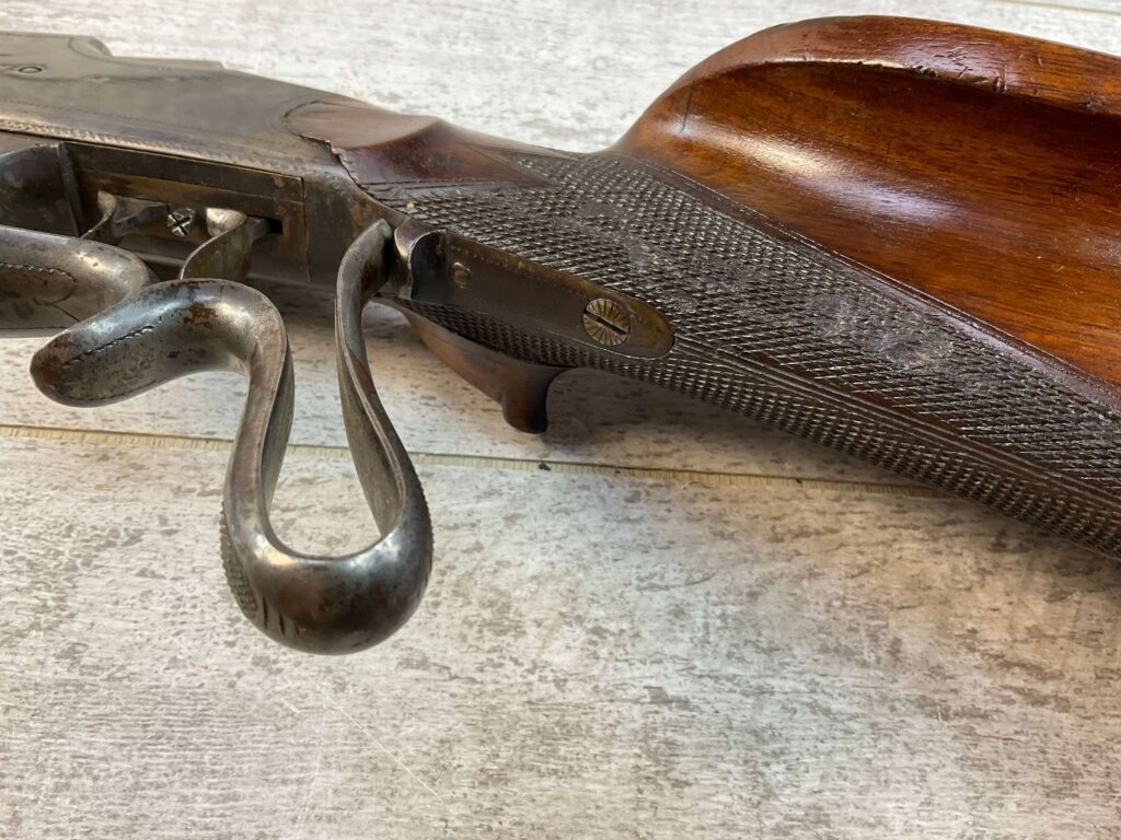 GERMAN 4MM MARTINI TYPE SINGLE SHOT FALLING BLOCK BEERHALL PARLOR RIFLE, JAMES EARL JONES "FAVORITES" COLLECTION #5-11054