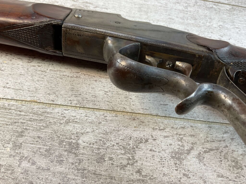 GERMAN 4MM MARTINI TYPE SINGLE SHOT FALLING BLOCK BEERHALL PARLOR RIFLE, JAMES EARL JONES "FAVORITES" COLLECTION #5-11054