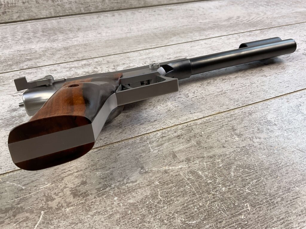 RPM HUNTER XL .222 REM SINGLE SHOT TARGET PISTOL, JAMES EARL JONES COLLECTION #5-10904