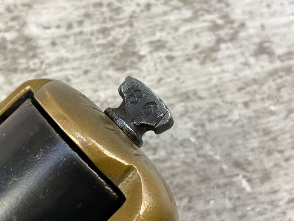 JAMES REID "MY FRIEND" KNUCKLE DUSTER .22 CAL REVOLVER, JAMES EARL JONES COLLECTION, ANTIQUE #5-10906