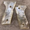 AJAX CUSTOM GRIPS BERETTA M92FS/96 & CENTURION WHITE PEARLITE COLORED GRIPS #5-11605
