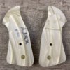 AJAX CUSTOM GRIPS ROSSI M88, M68 (SMALL) WHITE PEARLITE COLORED GRIPS #5-11606