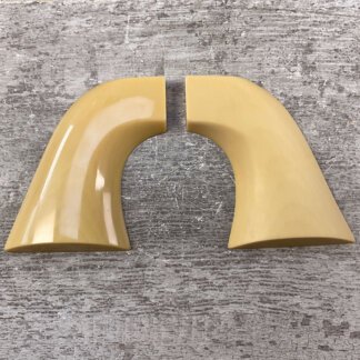 BAR S GRIPS (TRU IVORY) COLT S A ARMY, REAL IVORY GRIPS #5-11612