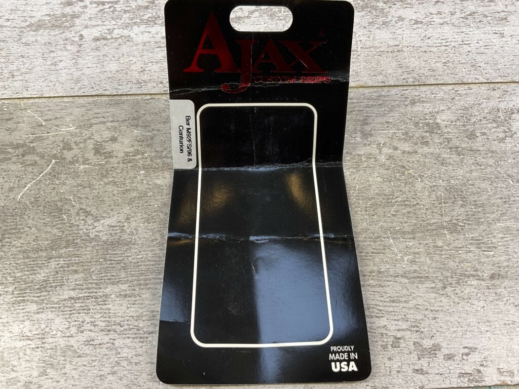 AJAX CUSTOM GRIPS BERETTA M92FS/96 & CENTURION IVORY POLYMER COLORED GRIPS #5-11615