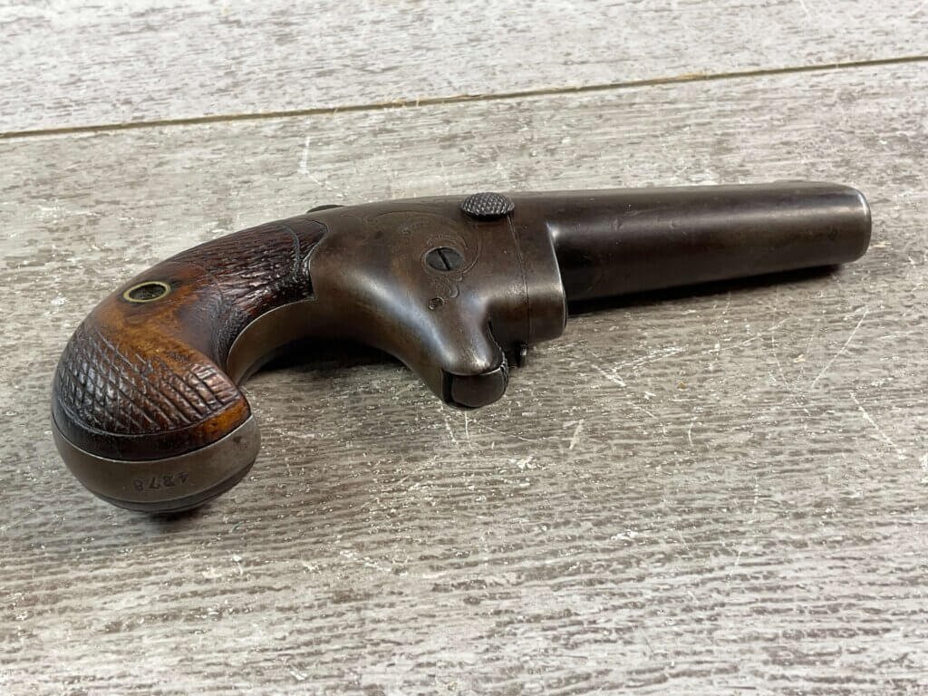 COLT NO 2 DERRINGER .41 CAL PISTOL, JAMES EARL JONES COLLECTION, ANTIQUE #5-10907