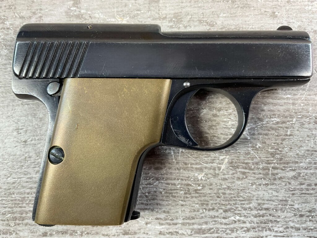 LILIPUT MODEL 1926 .25ACP SEMI AUTO POCKET PISTOL, JAMES EARL JONES COLLECTION, MINTY #5-10908