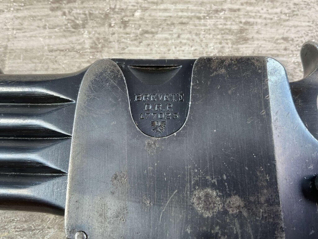 REFORM PISTOLE BREVETE FOUR BARREL .25 ACP PISTOL, JAMES EARL JONES COLLECTION, RARE #5-10909