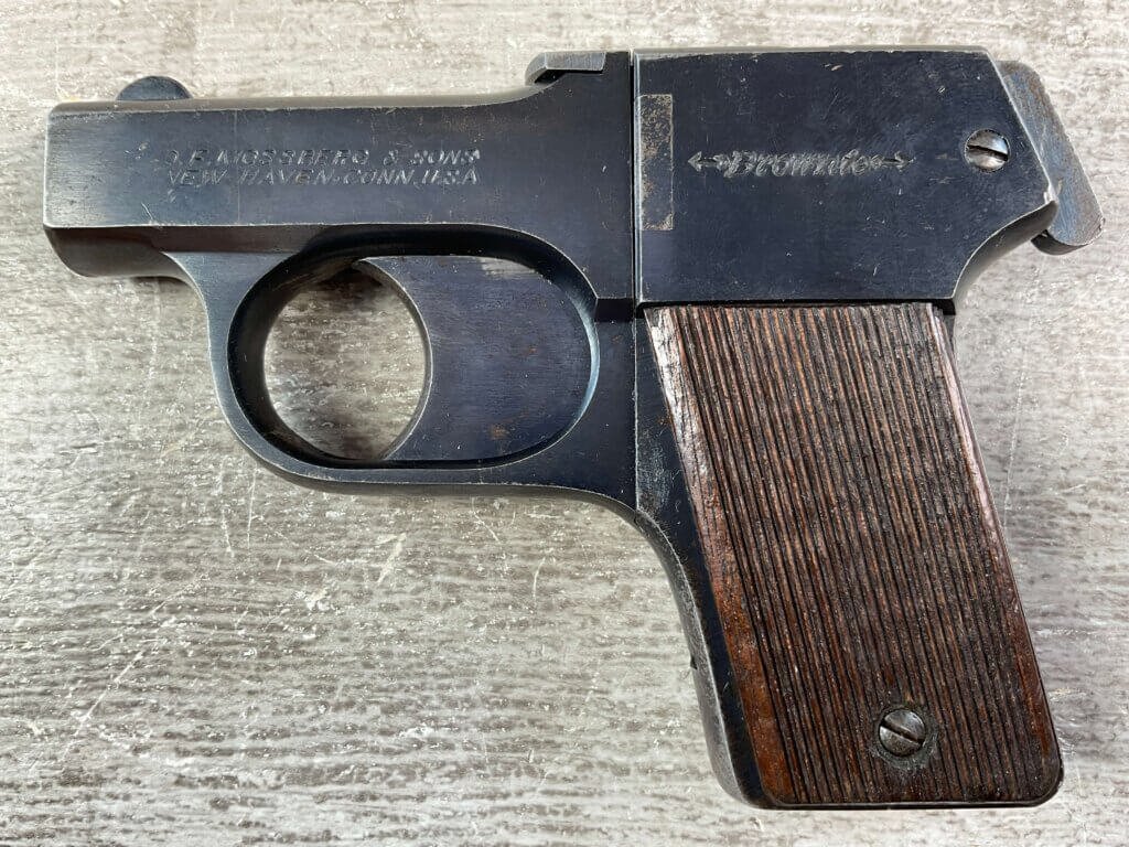 MOSSBERG BROWNIE DERINGER .22LR FOUR BARREL PISTOL, JAMES EARL JONES COLLECTION #5-10910