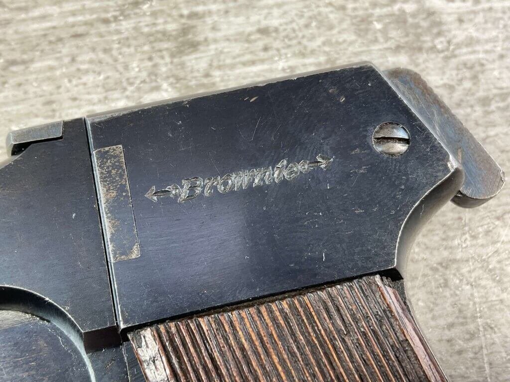 MOSSBERG BROWNIE DERINGER .22LR FOUR BARREL PISTOL, JAMES EARL JONES COLLECTION #5-10910