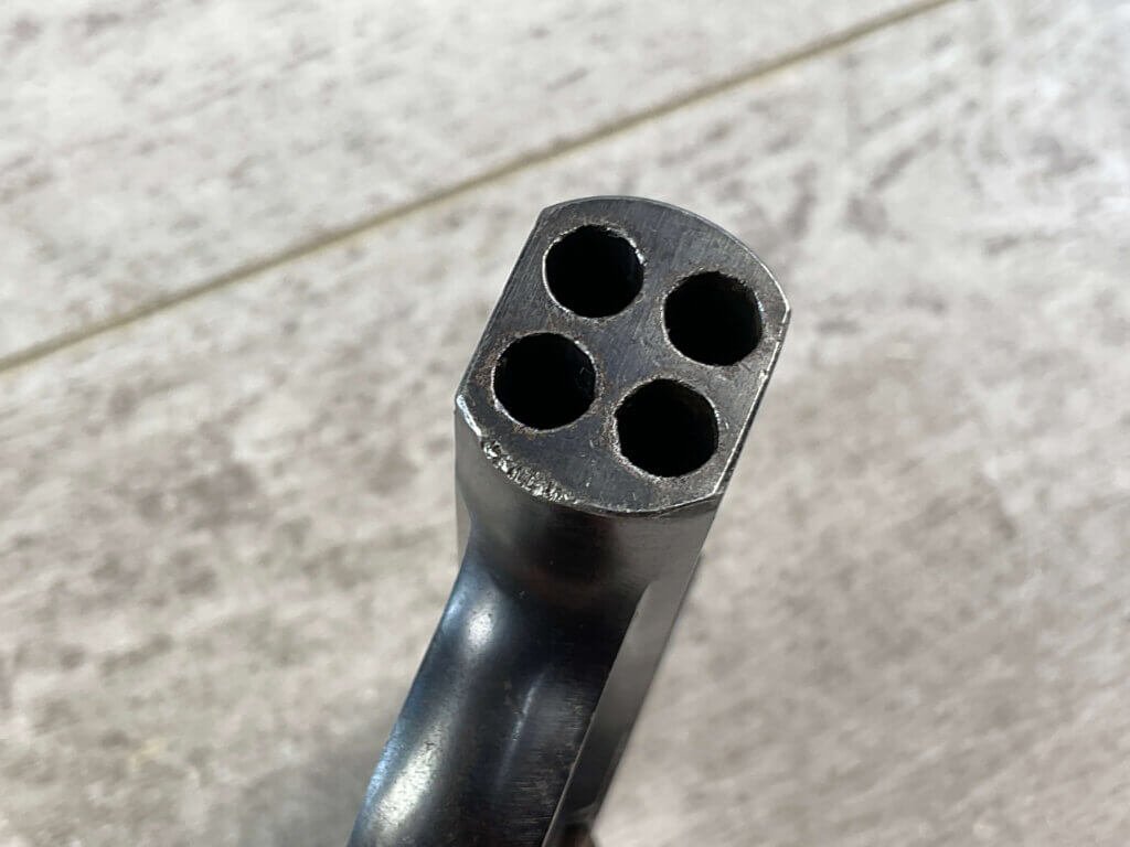 MOSSBERG BROWNIE DERINGER .22LR FOUR BARREL PISTOL, JAMES EARL JONES COLLECTION #5-10910