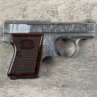 V. BERNARDELLI BABY .22 SHORT SEMI AUTO POCKET PISTOL, JAMES EARL JONES COLLECTION #5-10911