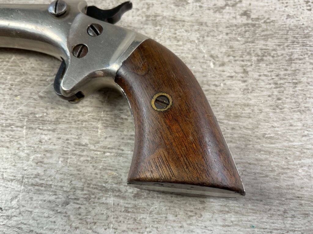 J. STEVENS MODEL 41 TIP UP .22LR SINGLE SHOT PISTOL, JAMES EARL JONES COLLECTION #5-10913