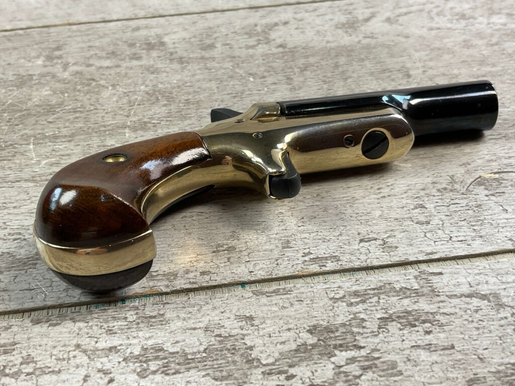 COLT "LORD" 4TH MODEL DERRINGER SINGLE SHOT PISTOL SET IN PRESENTATION BOX, JAMES EARL JONES COLLECTION #5-10914