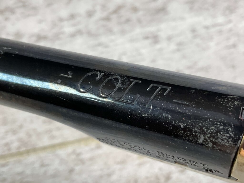 COLT "LORD" 4TH MODEL DERRINGER SINGLE SHOT PISTOL SET IN PRESENTATION BOX, JAMES EARL JONES COLLECTION #5-10914