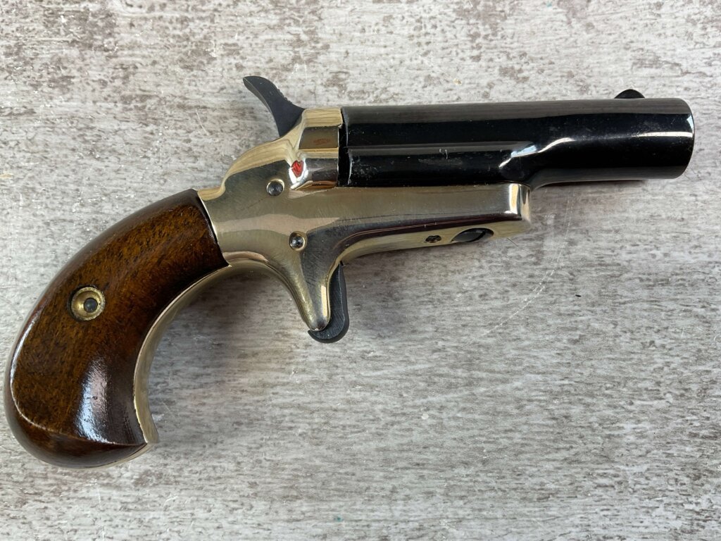 COLT "LORD" 4TH MODEL DERRINGER SINGLE SHOT PISTOL SET IN PRESENTATION BOX, JAMES EARL JONES COLLECTION #5-10914