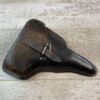 P38 1941 PIG SKIN HARDSHELL HOLSTER, VERY RARE #6-01008-PF