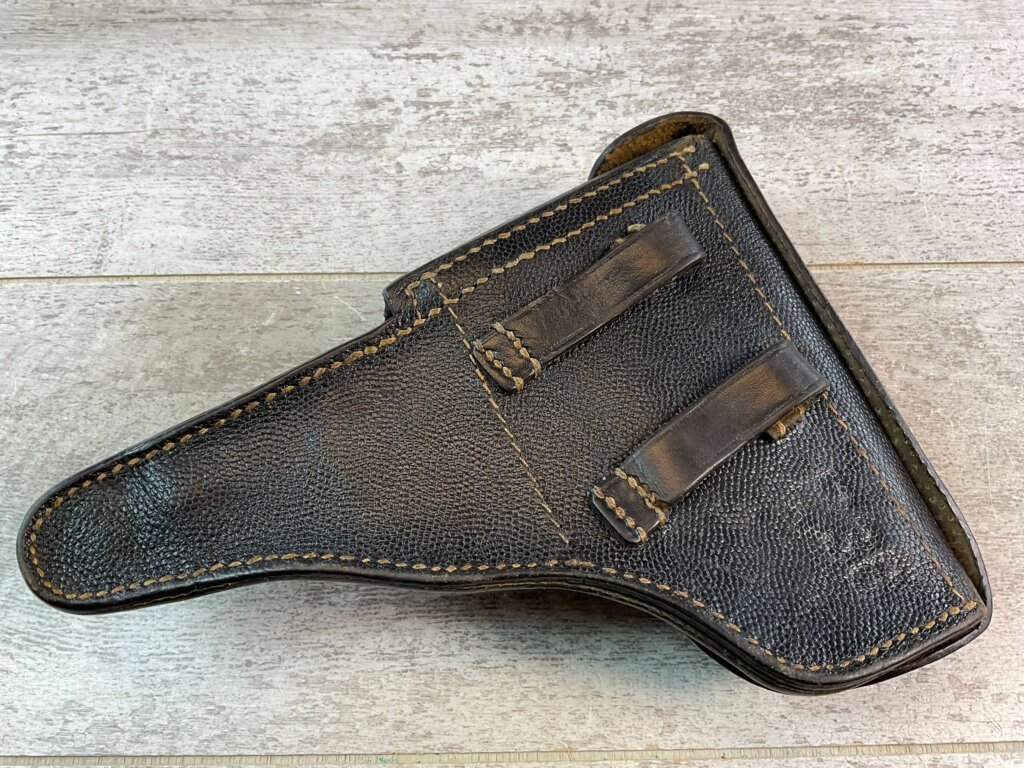 P38 1941 PIG SKIN HARDSHELL HOLSTER, VERY RARE #6-01008-PF
