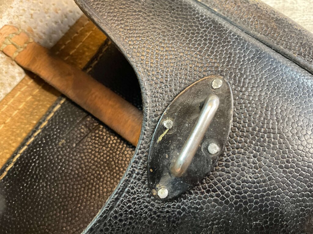 P38 1941 PIG SKIN HARDSHELL HOLSTER, VERY RARE #6-01008-PF