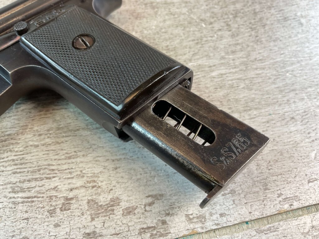 JP SAUER & SOHN MODEL 1913 7.65CAL SEMI AUTO PISTOL RIG, VARIANT 2 #6-01605-PF