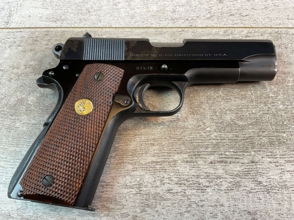 COLT COMMANDER 1911A1 .45ACP SEMI AUTO PISTOL, 1950 MFR (FIRST YEAR PRODUCTION) #6-01614-PF