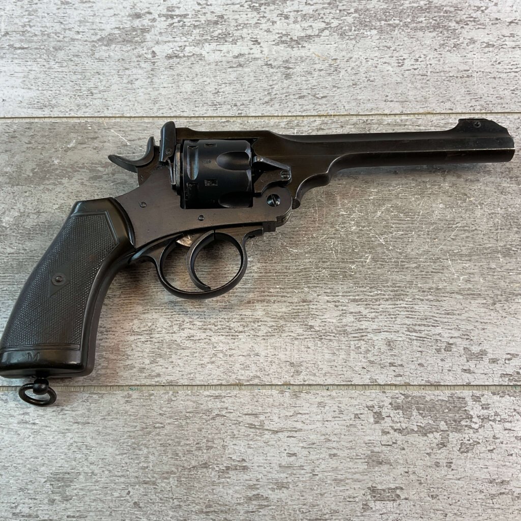 WEBLEY MKVI .455/CONVERTED TO 45ACP NAVY REVOLVER #6-01604-PF