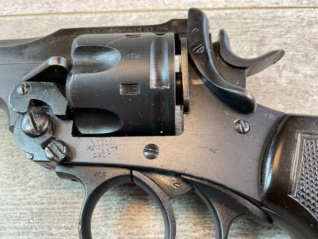 WEBLEY MKVI .455/CONVERTED TO 45ACP NAVY REVOLVER #6-01604-PF