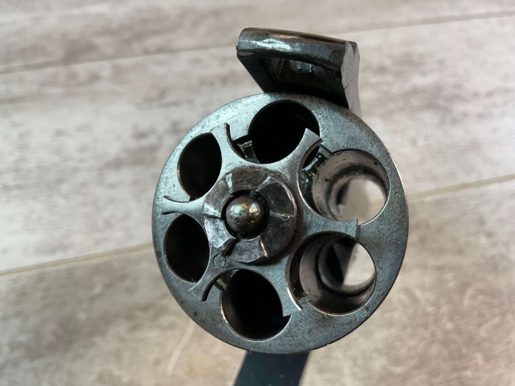 WEBLEY MKVI .455/CONVERTED TO 45ACP NAVY REVOLVER #6-01604-PF