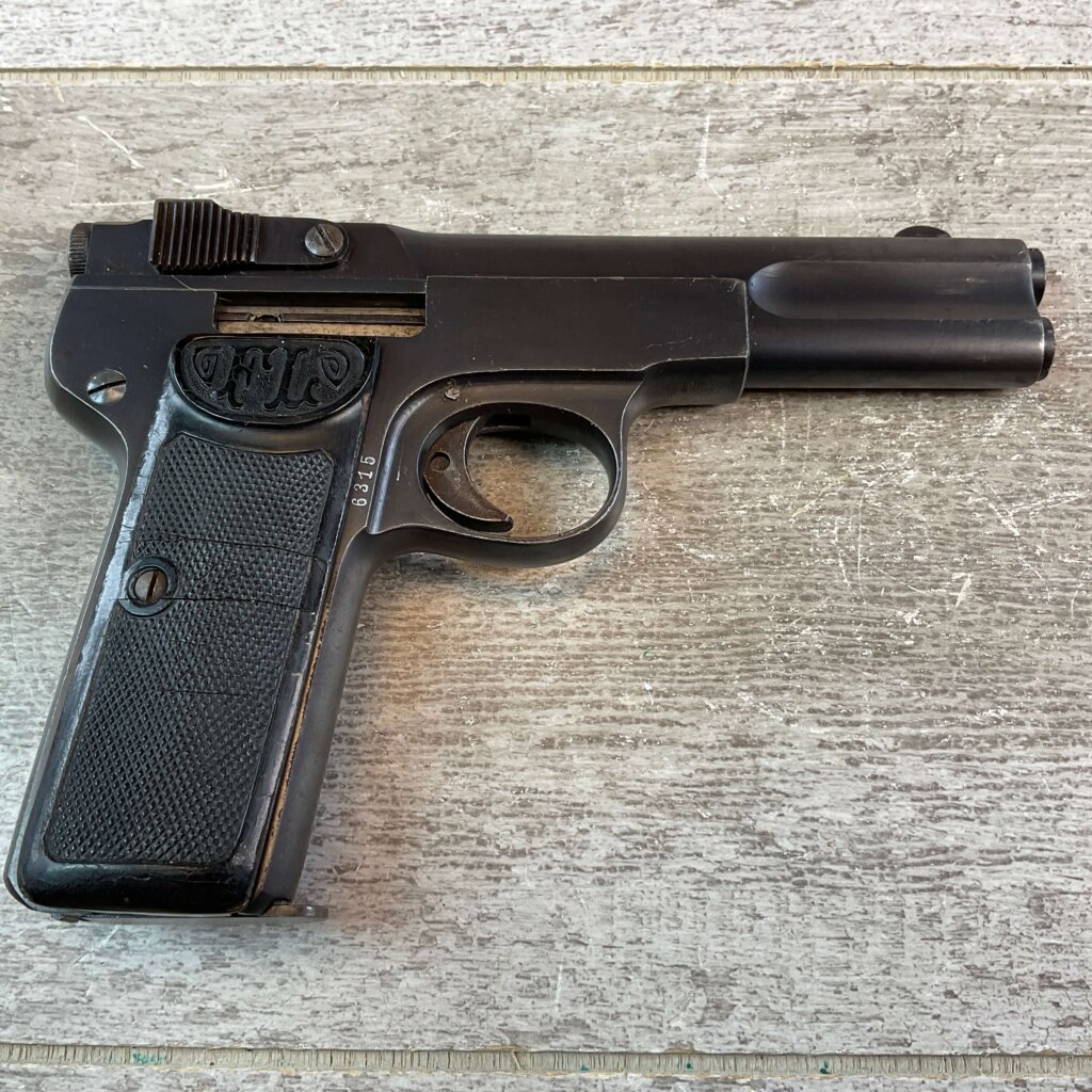 FL SELBSTLADER LANGENHAN 7.65MM (.32AUTO) 1ST VARIATION SEMI AUTO PISTOL, VERY RARE #6-01609-PF