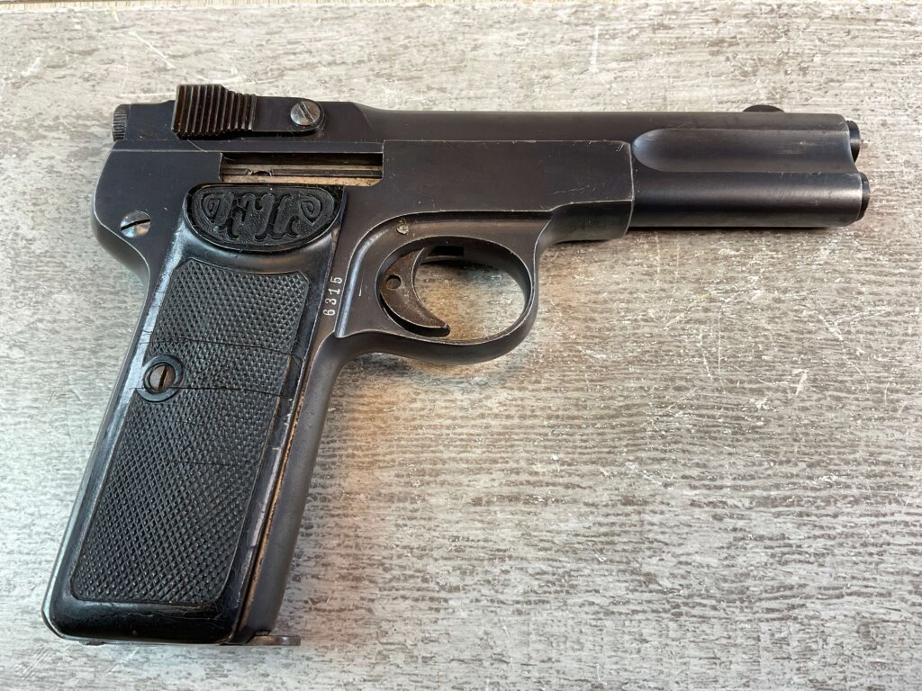 FL SELBSTLADER LANGENHAN 7.65MM (.32AUTO) 1ST VARIATION SEMI AUTO PISTOL, VERY RARE #6-01609-PF