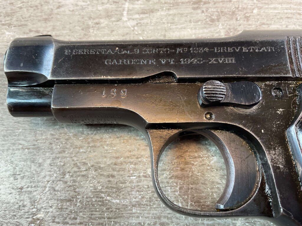 BERETTA M1934 .380 SEMI AUTO PISTOL #6-01004-PF
