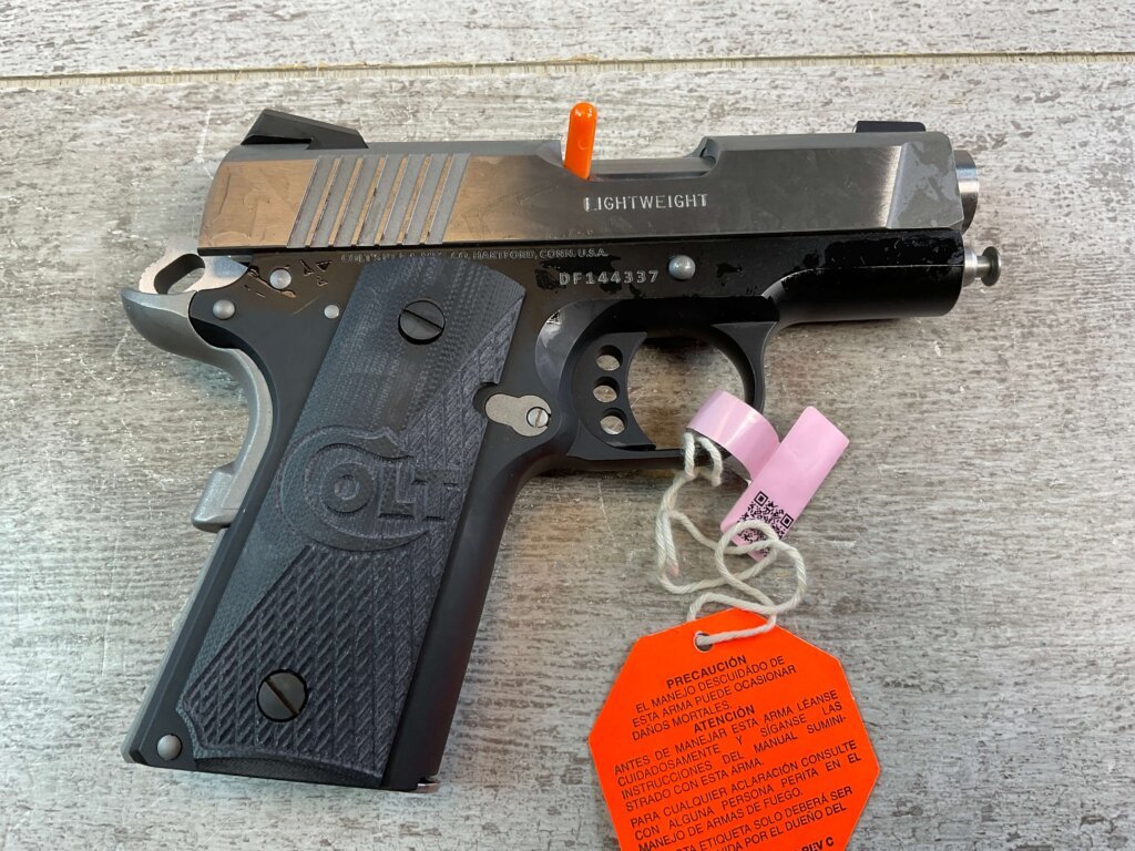 COLT DEFENDER .45 ACP TWO-TONE SEMI AUTO PISTOL, NEW #6-01602-PF