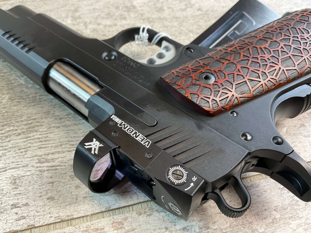 ED BROWN KC9 G4 VTX 9MM SEMI AUTO PISTOL W/ VORTEX VENOM RED DOT, NEW #6-01603-PF