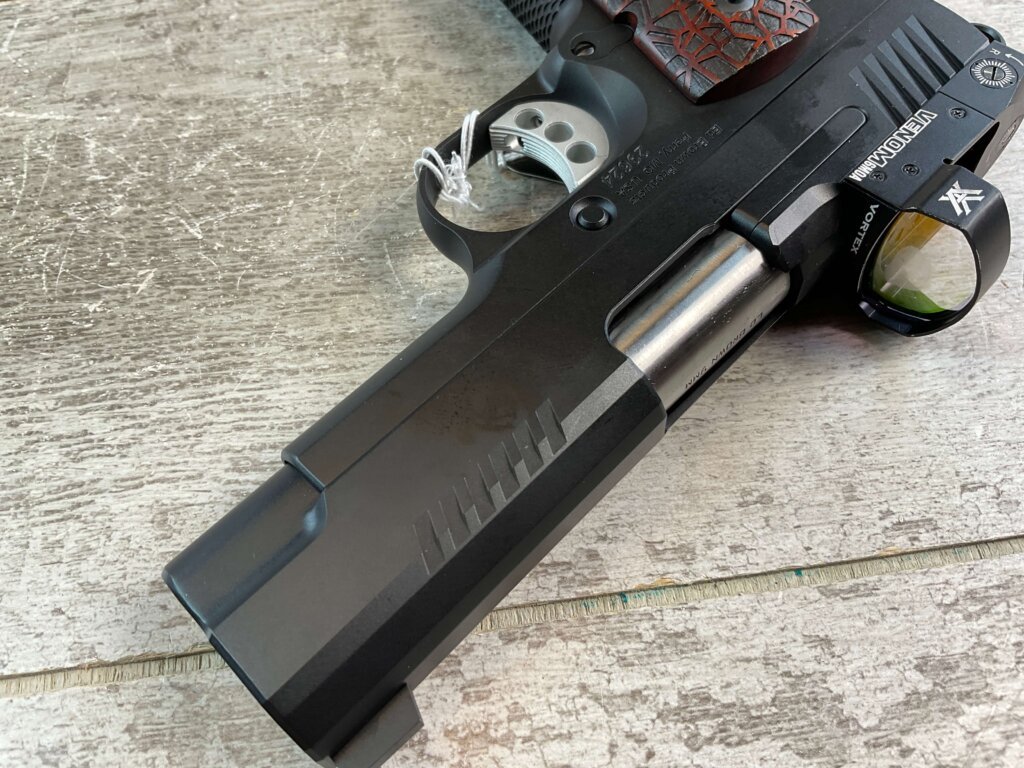 ED BROWN KC9 G4 VTX 9MM SEMI AUTO PISTOL W/ VORTEX VENOM RED DOT, NEW #6-01603-PF